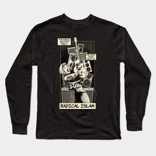 Radical Islam Long Sleeve T-Shirt by blackdrawsstuff